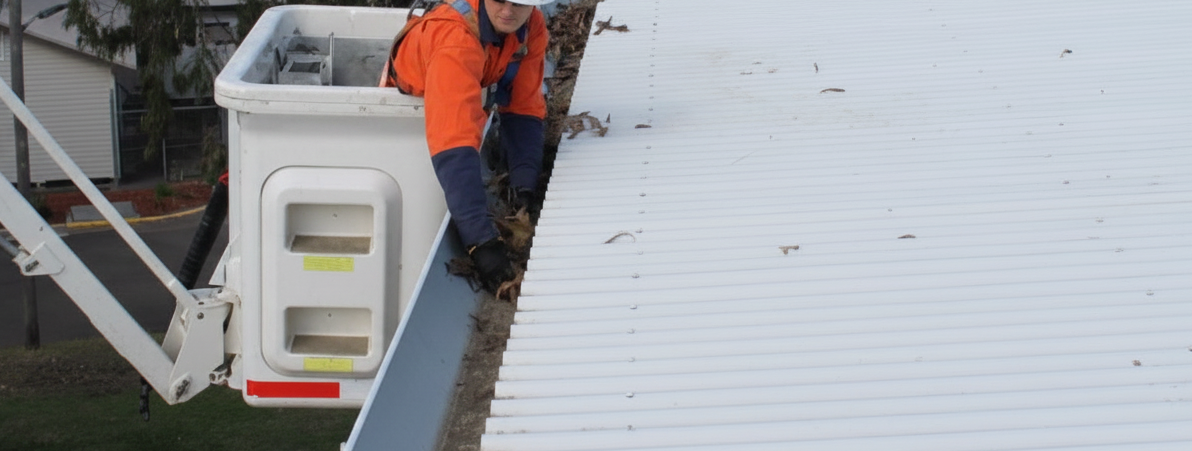 Commercial Gutter Cleaning